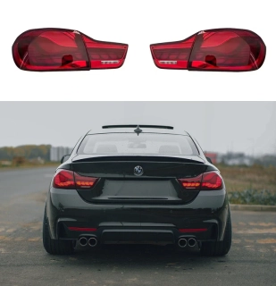 LED zadní lampy GTS pro BMW 4-Series F32 F33 F36 2014–2020, dynamické blinkry, plug & play